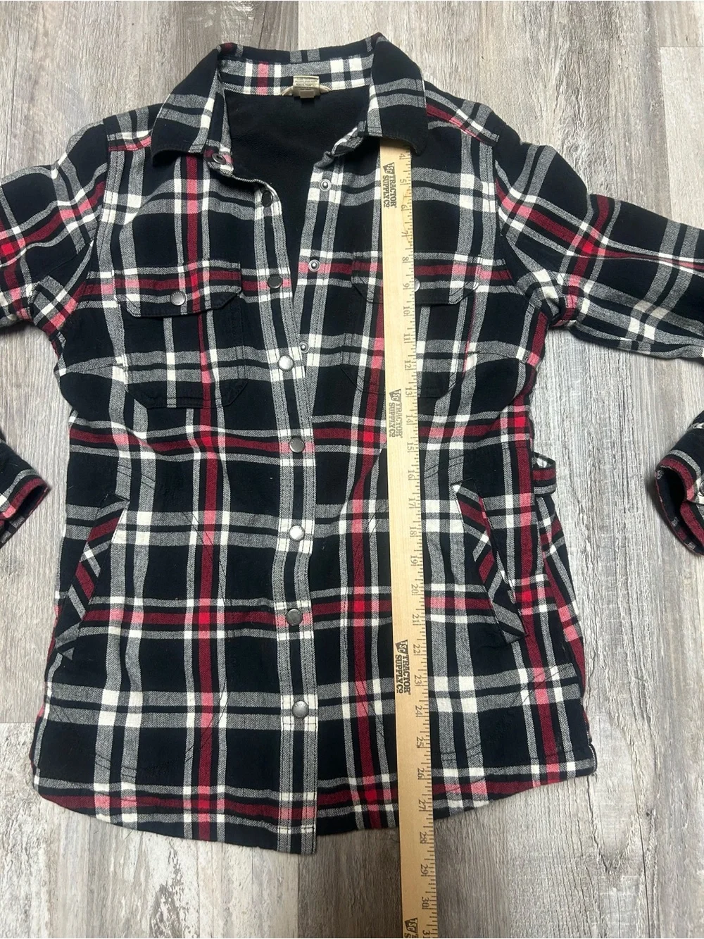 Women’s Duluth Trading Co. Insulated Shirt Jacket Plaid Size XS